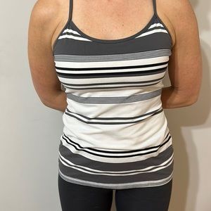 lululemon striped tank top